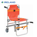 DW-ST008 Chaise d&#39;évacuation de secours en alliage d&#39;aluminium avec roues